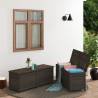 Outdoor Cushion Box Anthracite 150x50x56 cm Solid Wood Fir Colour anthracite Size 150 x 50 x 56 cm 