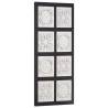 Hand-Carved Wall Panel MDF 40x80x1.5 cm Black and White Colour black and white Size 40 x 80 x 1.5 cm Quantity in Package 1 