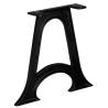 Coffee Table Legs 2 pcs with Arched Base - Cast Iron A-Frame