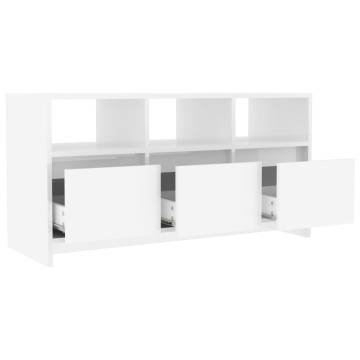 High Gloss White TV Cabinet - Stylish & Durable | HiPoMarket