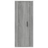 Wall Mounted TV Cabinet Grey Sonoma - Modern & Functional Design