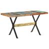 Dining Table 140x70x76 cm Solid Reclaimed Wood Size 140 x 70 x 76 cm Quantity in Package 1 Material solid reclaimed wood 