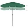 Beach Umbrella Green 180x120 cm - UV Protection & Adjustable