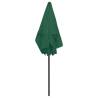 Beach Umbrella Green 180x120 cm - UV Protection & Adjustable