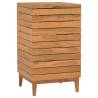 Laundry Basket 40x40x70 cm | Solid Teak Wood | Hipomarket