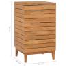 Laundry Basket 40x40x70 cm | Solid Teak Wood | Hipomarket