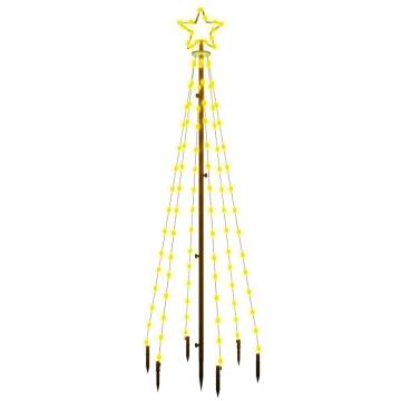 180 cm Christmas Tree with 108 Warm White LEDs | Hipomarket