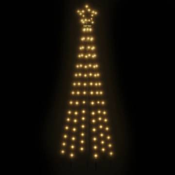 180 cm Christmas Tree with 108 Warm White LEDs | Hipomarket