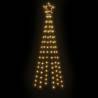 180 cm Christmas Tree with 108 Warm White LEDs | Hipomarket