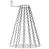 210 LED Cold White Christmas Tree Net Lights - 210 cm