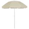 Beach Umbrella Sand Yellow 300 cm Colour sand yellow and white Size 300 cm Quantity in Package 1 