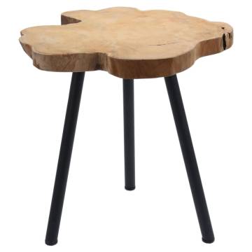 H&S Collection Teak Side Table - 40 cm | Hipomarket