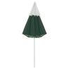 Stylish Green Beach Umbrella - 300 cm | UV Protection