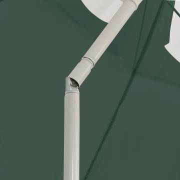 Stylish Green Beach Umbrella - 300 cm | UV Protection