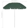 Stylish Green Beach Umbrella - 300 cm | UV Protection