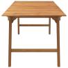 Garden Table 200x90 cm | Solid Acacia Wood | Hipomarket