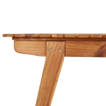 Garden Table 200x90 cm | Solid Acacia Wood | Hipomarket