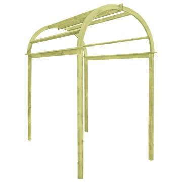 Trellis Arch 125x150x235 cm - Durable Impregnated Pinewood