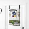 Door Mirror Black 50x80 cm Glass and Aluminium Colour black Size 50 x 80 cm Quantity in Package 1 