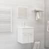 Bathroom Furniture Set White Engineered Wood Colour white Size 41 x 38.5 x 46 cm Number of 1 Number of Pieces 