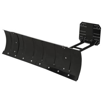 Durable Snow Plough for ATV - 150x38 cm Black