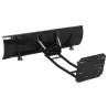 Durable Snow Plough for ATV - 150x38 cm Black