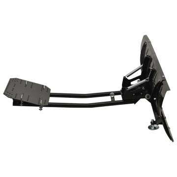 Durable Snow Plough for ATV - 150x38 cm Black