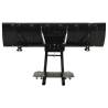 Durable Snow Plough for ATV - 150x38 cm Black