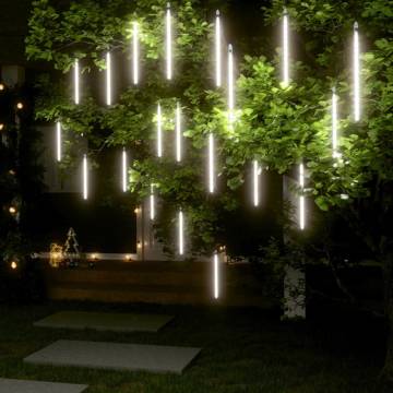 Meteor Lights 20 pcs 30 cm Cold White - Perfect for Events