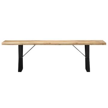 Bench 160 cm Solid Mango Wood - Stylish & Durable Furniture