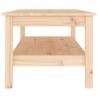 Elegant Solid Wood Pine Coffee Table | 110x50x40 cm