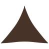 Sunshade Sail Oxford Fabric Triangular 4x4x4 m Brown Colour brown Size 4 x 4 x 4 m Quantity in Package 1 