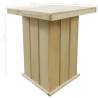 Bar Table 75x75x110 cm - Durable Impregnated Pinewood