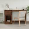 Stylish Brown Oak Desk with Drawer | 115x50x75 cm