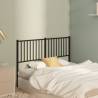 Metal Headboard Black 135 cm Colour black Size 135 cm Quantity in Package 1 