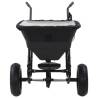 Walk Behind Salt Spreader - Durable PVC & Steel, 45L Capacity