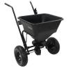 Walk Behind Salt Spreader - Durable PVC & Steel, 45L Capacity