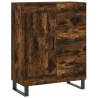 Highboard Smoked Oak - Stylish Storage Solution | HipoMarket