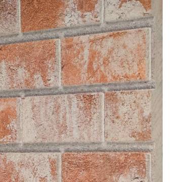 3D Wall Panels - Red Brick Design (10 pcs) | Hipomarket UK