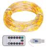 LED String with 300 LEDs Warm White 30 m Colour warm white Size 30 m Quantity in Package 1 Number of LEDs 