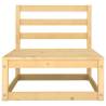 6 Piece Garden Lounge Set - Solid Pine Wood | HipoMarket UK