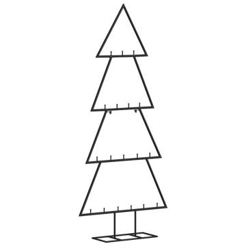 Metal Christmas Tree for Decoration - Black 90 cm | HipoMarket