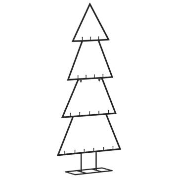 Metal Christmas Tree for Decoration - Black 90 cm | HipoMarket