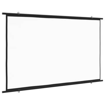 Projection Screen 72" 16:9 - Perfect for Home & Office Use