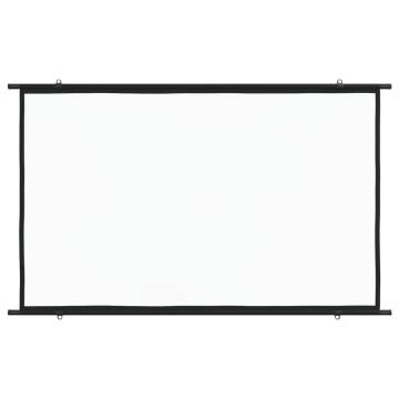 Projection Screen 72" 16:9 - Perfect for Home & Office Use