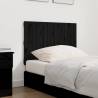 Wall Headboard Black 95.5x3x60 cm - Solid Pine Elegance