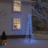 Christmas Cone Tree Blue 108 LEDs 70x180 cm Colour blue Size 180 x 70 cm Quantity in Package 1 Number of Branch Tips 