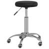 Office Swivel Chair - Black Faux Leather for Home Office