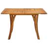 Garden Table 120x120 cm - Solid Acacia Wood | Hipomarket