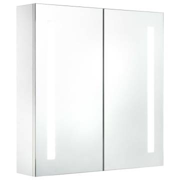 LED Bathroom Mirror Cabinet 60x14x62 cm - Stylish Storage